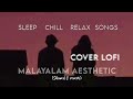 Malayalam aesthetic cover lofi songs || sleep/chill/ relax || Slowed & reverb // emotion bgm