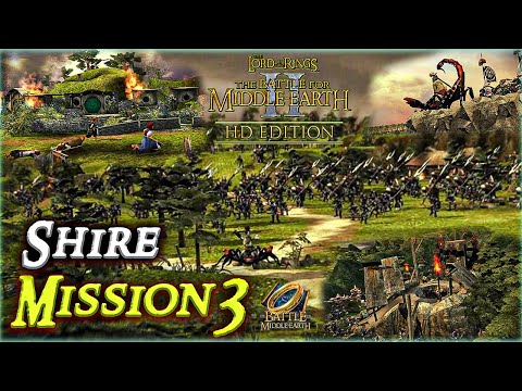 LOTR: BFME 2 [Patch 1.09v2] - Evil Campaign | Mission 3 | Shire | HD edition - 2K