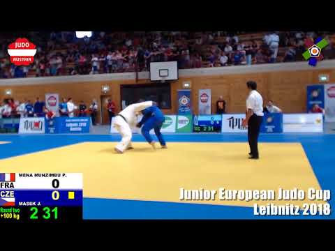 Leibnitz 2018 2 K +100 kg Mena Munzimbu FRA Mašek CZE