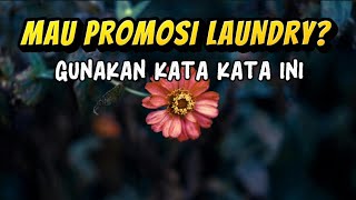Download lagu Kata kata Promosi Laundry yang Efektif dan Menarik | Promosi Bisnis Laundry mp3