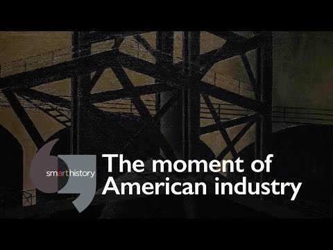 The moment of American Industry: Elsie Driggs, Blast Furnaces, 1927
