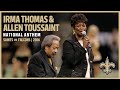 Irma Thomas & Allen Toussaint Masterful National Anthem | Saints vs Falcons 2006