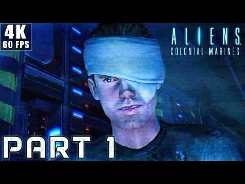 ALIENS COLONIAL MARINES Gameplay Walkthrough | Part 1 [4K 60FPS PC] (No Commentary)