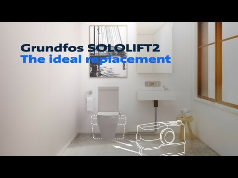 Grundfos SOLOLIFT2 täydellinen vaihtopumppu pienpumppaamoille}