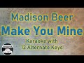 Madison Beer - Make You Mine Karaoke Instrumental Lower Higher Male & Original Key