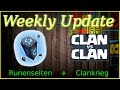 Weekly Update | Runenseiten, Clankrieg ...