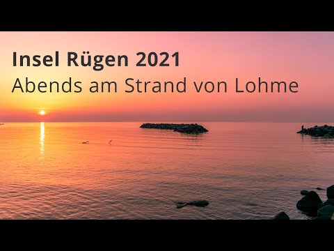 Insel Rügen: Abends am Strand von Lohme