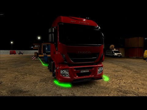 Euro Truck Simulator 2: Special Transport - Iveco Hi-Way - Haul Truck Chassis - Prague to Nuremberg