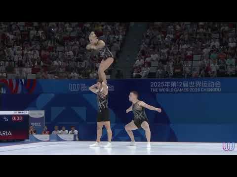 Bronze medal in aerobic gymnastics TR - Bulgaria.