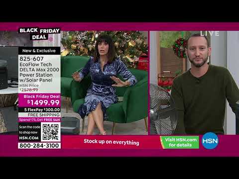 HSN | EcoFlow Power Station - Cyber Week Deals 12.03.2022 - 04 PM