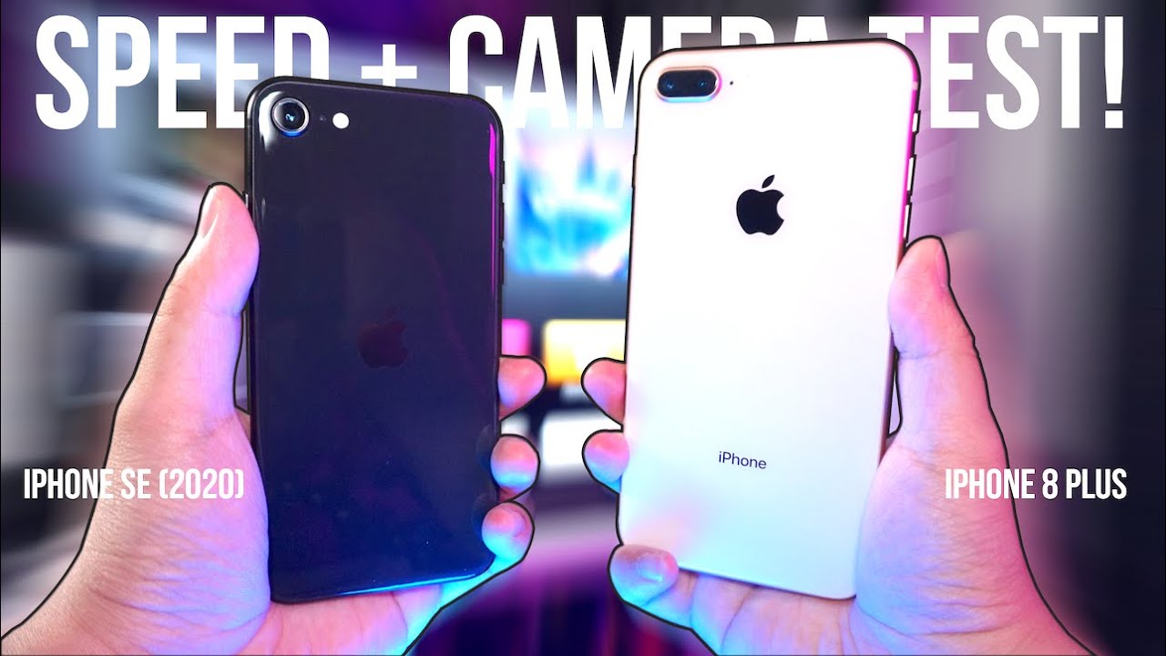 iPhone SE 2 vs iPhone 8 Plus SPEED + CAMERA Test 🔥| Downgrade or Upgrade?