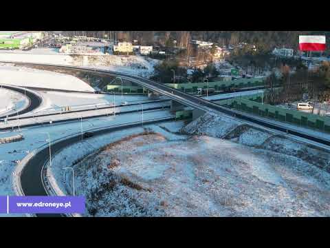 [S6] Węzeł Gdynia Wielki Kack. Trasa Kaszubska. 1 dzień przed otwarciem. 20.12.22 #edroneye #poland