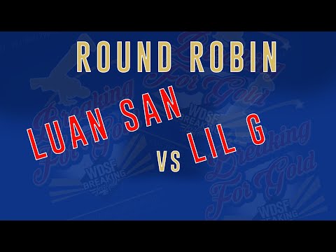 LUAN SAN VS LIL G - BFG Pan American Championship - ROUND ROBIN