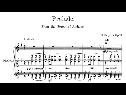 Harry Farjeon - Prelude, From the Forest of Andaine Op. 27