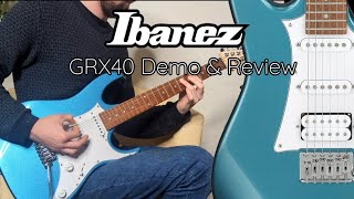 Video thumbnail for Ibanez GRX40 Demo & Review by Hickies Music Store