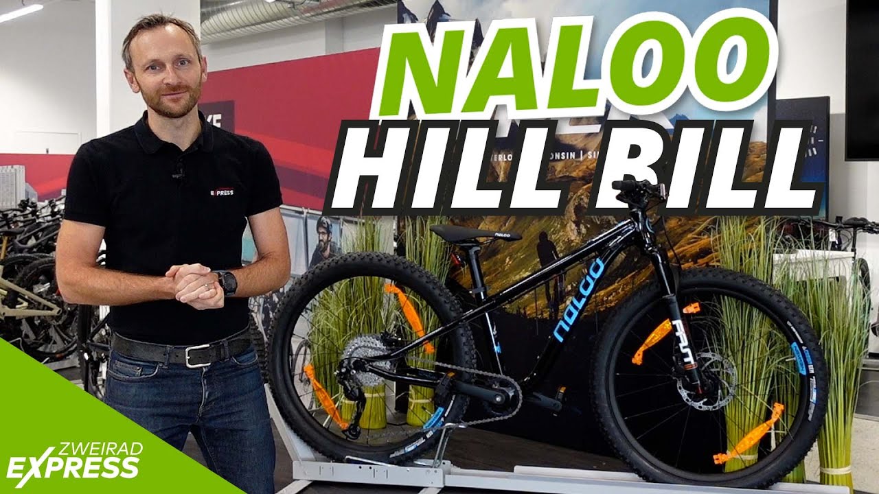 TOP AUSGESTATTETES MOUNTAINBIKE für KINDER - Naloo Hill Bill