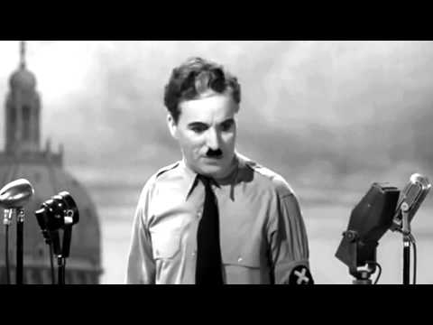 Greatest Speech Ever Made Charlie Chaplin The Great Dictator REAL SPEED Full HD Best Version