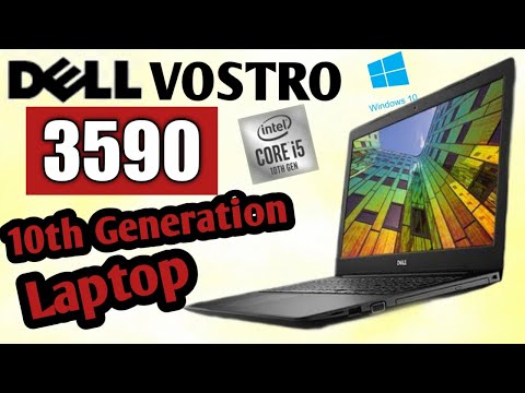 DELL Vostro 15 3000 3590 i5-10210U 8GB 256GB SSD W10P Black