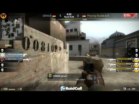 3DMAX vs Playing Ducks | Halbfinale, EPS Winter Cup 4 | de_dust2