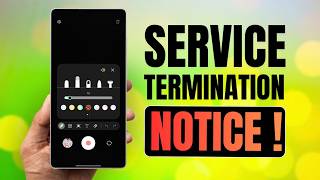 Another SAMSUNG Service Discontinuation NOTICE !