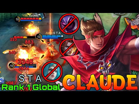 Meltdown the Enemies! Claude Perfect Gameplay - Top 1 Global Claude by S T A - Mobile Legends