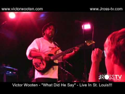 James Ross @ Victor Wooten - "What Did He Say" - (VWB) - www.Jross-tv.com
