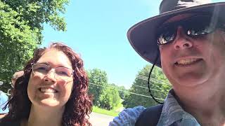 We go to Byrd Branch Campground in Elkin NC with friends. Visit Carter Falls and dine at Speedy Chef