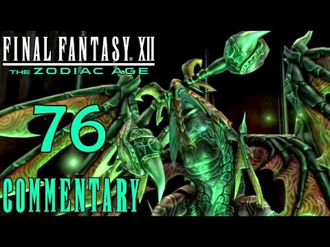 Final Fantasy XII The Zodiac Age Walkthrough Part 76 - Tyrant Boss Battle & Great Crystal Arrival