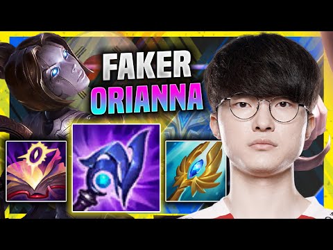 FAKER DESTROYING WITH ORIANNA! - T1 Faker Plays Orianna Mid vs Ryze! | Season 11