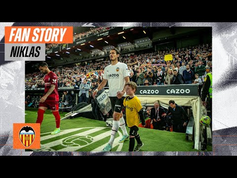 FAN STORY | DE ALEMANIA A MESTALLA PARA CUMPLIR EL SUEÑO DEL PEQUEÑO NIKLAS JUNTO A CAVANI