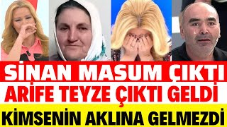 SİNAN MASUM ÇIKTI MÜGE ANLI KAHROLDU ARİFE GÖ