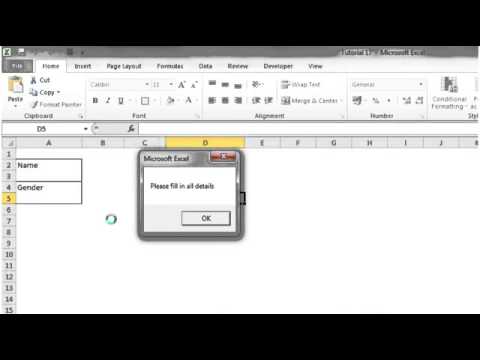 Excel 2010 VBA Tutorial 17   AND + OR 360p