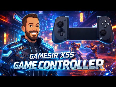 GameSir X5s Wireless Mobile Game Controller - Anti-Drift GameSir™ Hall Effect Sticks, Lightweight pd