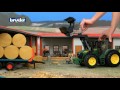 Bruder Toys John Deere tractor 7930 with front loader #09807