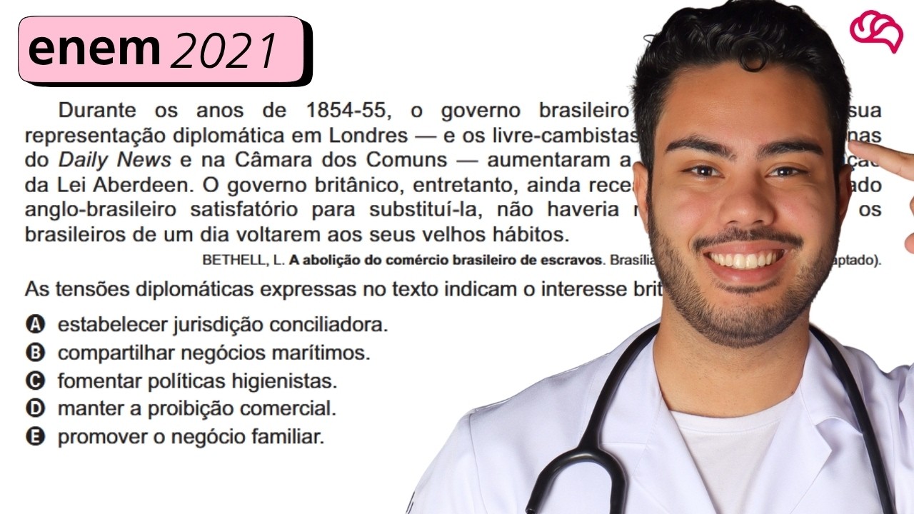 Resolução em Vídeo — Questão 52 ENEM 2021