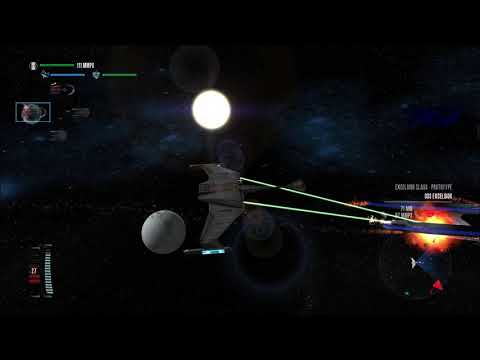 Enterprise Era Ships vs. Excelsior Class Fleet!  - Star Trek Legacy: Ultimate Universe 2.2