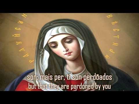Santa Maria Strela Do Dia ~ English & Old Portuguese lyrics ~ 12th century medieval chant