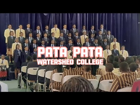 Pata Pata - Watershed College African contemporary choir. Dir: Mr Tozi. Music indigenous to Africa.