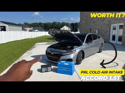 FIRST PRL Cold Air Intake Install on 1.5T Honda Accord! INSANE SOUND