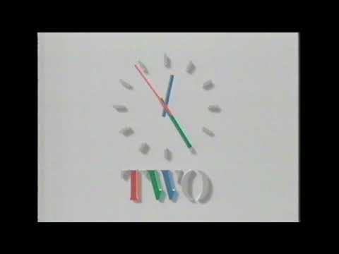 BBC2 continuity, closedown, test signal and test card, 11/01/89