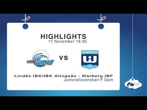 DJ17: Highlights Lindås IBK/IBK Alingsås - Warberg IBF