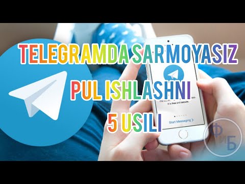 Telegramda 5 botlar orqali pul ishlash Телегоамда 5 ботлар оркали пул ишлаш