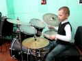 Drummer Daniel Varfolomeyev - 8 years - "Aria ...