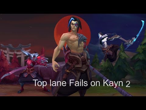 Failing on Kayn the Shadow Reaper top lane vs Galio
