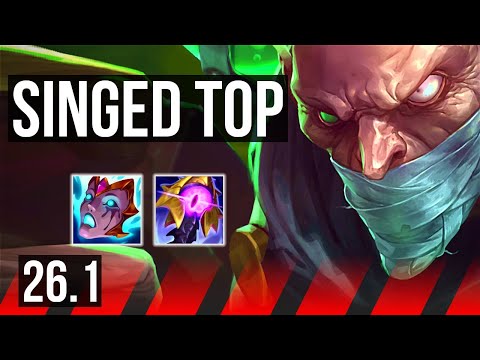 SINGED vs SETT (TOP) | KR Master | 26.1