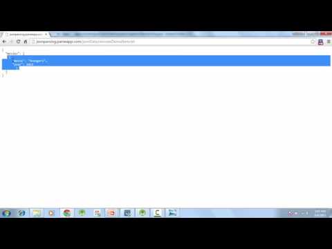 4 - JSON Parsing, Finally Parsing JSON   Android Studio