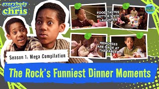 The Rocks' Funniest Dinner Table Moments | S1 Mega Comp | Everybody Hates Chris | LOL! Throwbacks