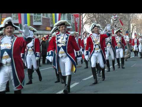 Mainzer Strassenfastnacht 2014 - Umzug der Fastnachtsgarden - Mainzer Prinzengarde