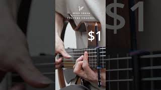 - The world's cheapest guitar capo