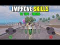 TOP 10 MOVEMENTS TIPS TRICKS for IMPROVE YOUR AIM & SKILLS | BE MASTER!! | PUBG Mobile